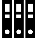 Conjunto de pastas de arquivo